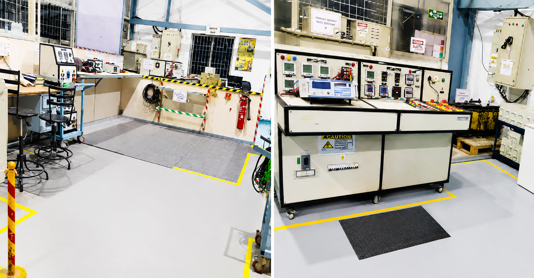 Dynalektric test bay